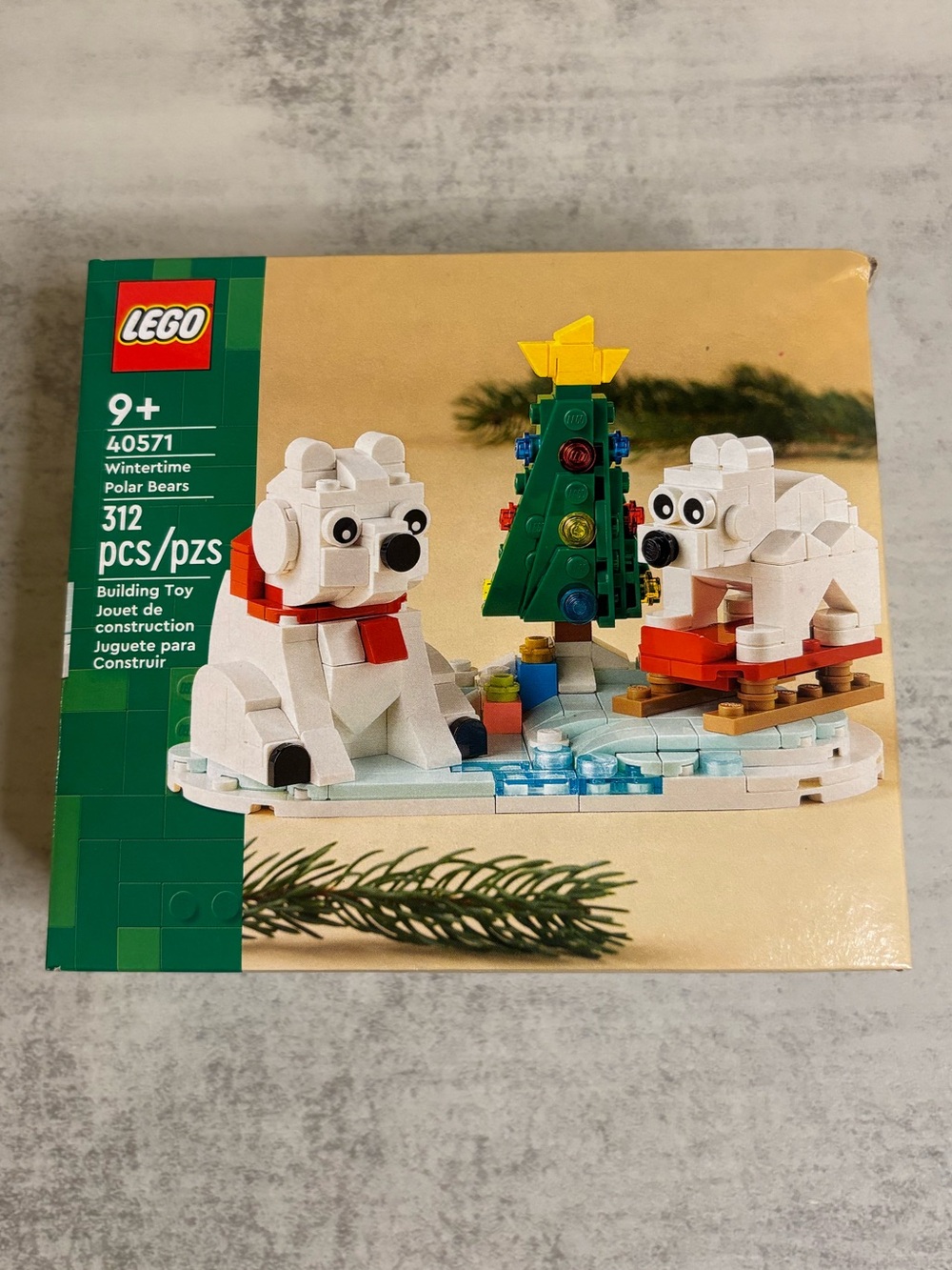 Lego Wintertime Polar Bears Set (#40571)